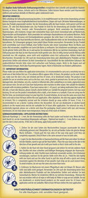 Sie sehen eine Packung Depilan Kaltwachsstreifen Body 20Stk, Produktbild: 02 Depilan Kaltwachsstreifen Body 20Stk, A-Nr.: 4094110 - 02