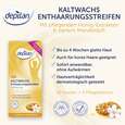 Sie sehen eine Packung Depilan Kaltwachsstreifen Body 20Stk, Produktbild: 07 Depilan Kaltwachsstreifen Body 20Stk, A-Nr.: 4094110 - 07