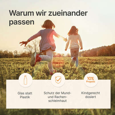 Sie sehen eine Packung Propolis Spray für Kinder, Produktbild: 03 Propolis Spray für Kinder, A-Nr.: 5940038 - 03