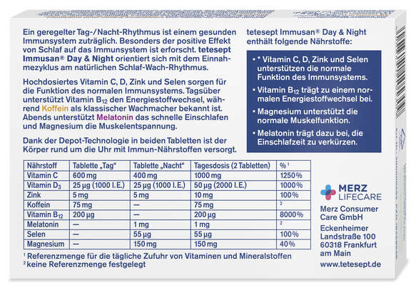 TETESEPT Immusan Day &amp; Night FTa 28ST, A-Nr.: 5882430 - 03
