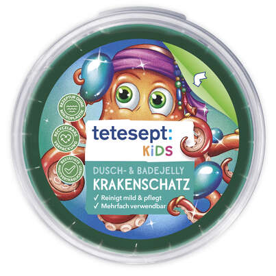 Tetesept Kids Bade-Jelly Krakenschatz 100G, A-Nr.: 5954313 - 03