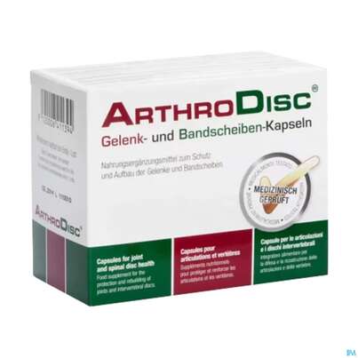 Arthrodisc Gelenk +bandscheiben Kapseln 120st, A-Nr.: 3966967 - 01