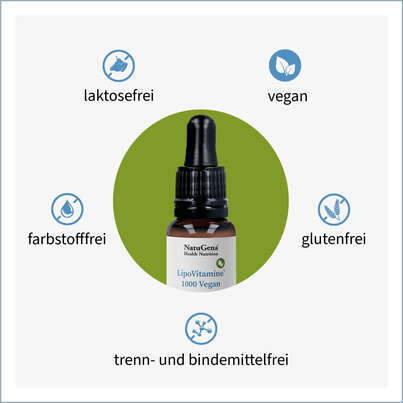 NatuGena LipoVitamine 1000 Vegan Tropfen, A-Nr.: 5901297 - 03