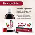 Montmorency Sauerkirschsaft + Sauerkirsch-Extrakt in einer Kapsel | Cherry PLUS Forte, A-Nr.: 5940067 - 04