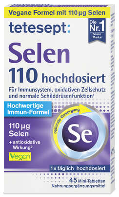 tetesept Selen 110µg 45 St., A-Nr.: 5838564 - 01
