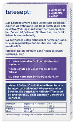 tetesept Selen 110µg 45 St., A-Nr.: 5838564 - 03