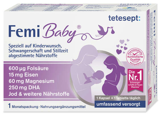 tetesept Femi Baby Filmtabletten und Kapseln 2x 30Stk, A-Nr.: 4449145 - 01