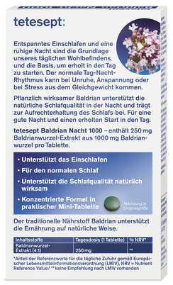 TETESEPT Baldrian Nacht B 1000 FTA 30ST, A-Nr.: 5830568 - 03