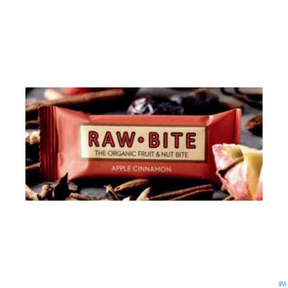 Raw Bite Bio Riegel Apple Cinnamon 50g, A-Nr.: 4252655 - 02