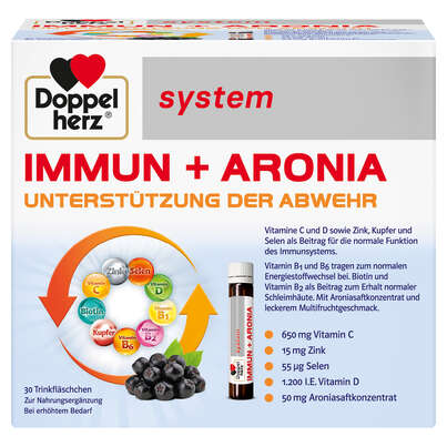 Doppelherz system IMMUN + ARONIA - UNTERSTÜTZUNG DER ABWEHR, A-Nr.: 5678014 - 01