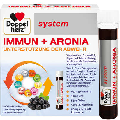 Doppelherz system IMMUN + ARONIA - UNTERSTÜTZUNG DER ABWEHR, A-Nr.: 5678008 - 01