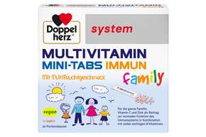 Doppelherz system MULTIVITAMIN MINI-TABS family - Mit Multifruchtgeschmack, A-Nr.: 5676943 - 01