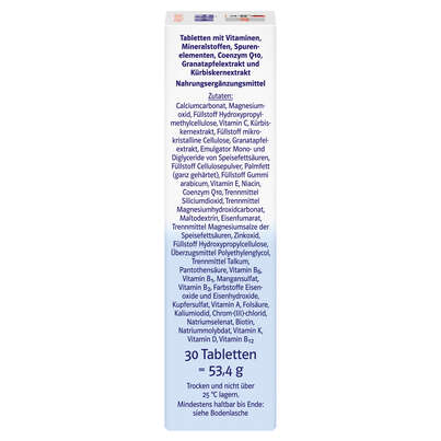 Sie sehen eine Packung Doppelherz system FÜR IHN - Vitamine und Mineralstoffe für den Mann, Produktbild: 03 Doppelherz system FÜR IHN - Vitamine und Mineralstoffe für den Mann, A-Nr.: 5678899 - 03