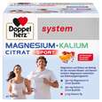 Sie sehen eine Packung Doppelherz system MAGNESIUM + KALIUM CITRAT SPORT, Produktbild: 01 Doppelherz system MAGNESIUM + KALIUM CITRAT SPORT, A-Nr.: 5762507 - 01
