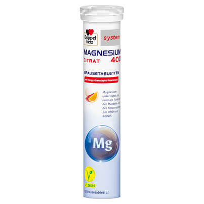 Doppelherz system MAGNESIUM 400 CITRAT BRAUSETABLETTEN, A-Nr.: 4338121 - 05