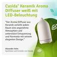 Moderner Keramik Aroma Diffuser mit LED-Beleuchtung Weiß, A-Nr.: 5741652 - 04