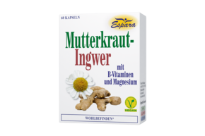 Espara Mutterkraut-Ingwer Kapseln, A-Nr.: 4865808 - 01