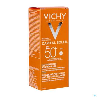 Sonnenprodukte Vichy Ideal Soleil Fluid Lsf50 Dry 50ml, A-Nr.: 3950512 - 01