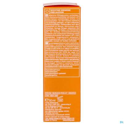 Sie sehen eine Packung Sonnenprodukte Vichy Ideal Soleil Fluid Lsf50 Dry 50ml, Produktbild: 08 Sonnenprodukte Vichy Ideal Soleil Fluid Lsf50 Dry 50ml, A-Nr.: 3950512 - 08