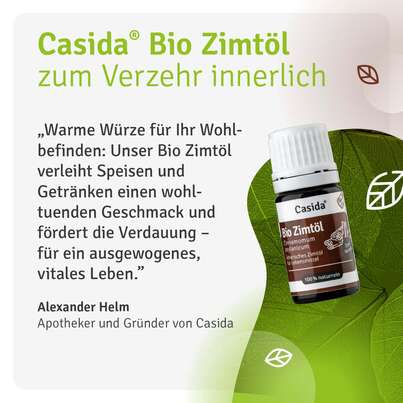 Bio Zimtöl zum Verzehr innerlich, A-Nr.: 5898922 - 05