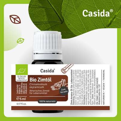 Bio Zimtöl zum Verzehr innerlich, A-Nr.: 5898922 - 07