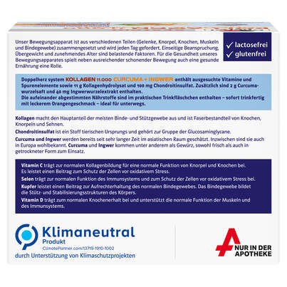 Doppelherz system KOLLAGEN 11.000 CURCUMA + INGWER, A-Nr.: 5677983 - 04