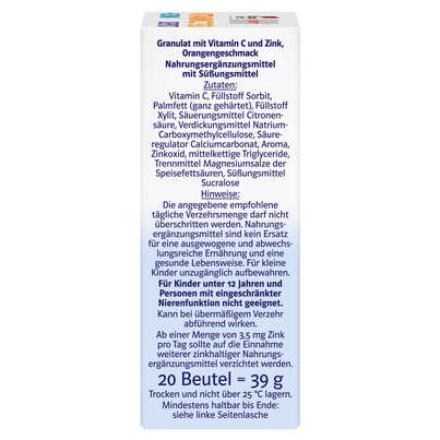 Doppelherz system VITAMIN C 750 DEPOT MICRO-PELLETS DIRECT, A-Nr.: 5214303 - 03