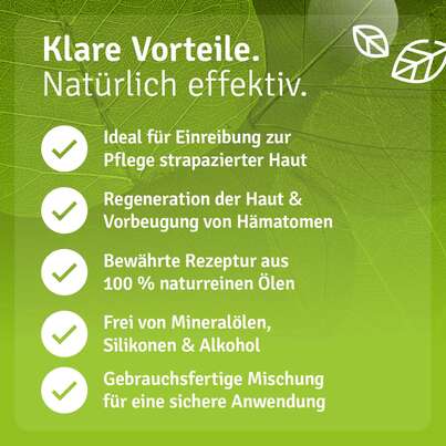 Sie sehen eine Packung Hämatom Pflege Öl Repair & Protect, Produktbild: 04 Hämatom Pflege Öl Repair & Protect, A-Nr.: 5731659 - 04