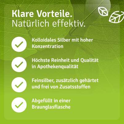 Kolloidales Silber Spray 25PPM, A-Nr.: 5927026 - 02