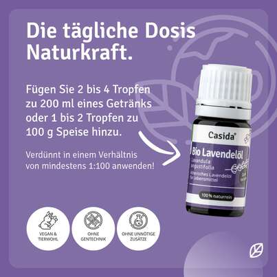 Bio Lavendelöl – Zum Verzehr, A-Nr.: 5898885 - 03