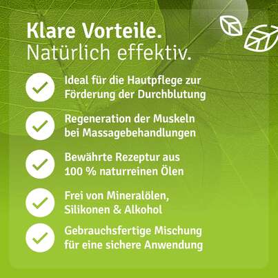Muskel &amp; Gelenk Aktiv Massage Öl, A-Nr.: 5731671 - 05