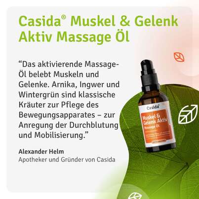 Muskel &amp; Gelenk Aktiv Massage Öl, A-Nr.: 5731671 - 08