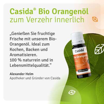 Bio Orangenöl – Zum Verzehr, A-Nr.: 5898891 - 09