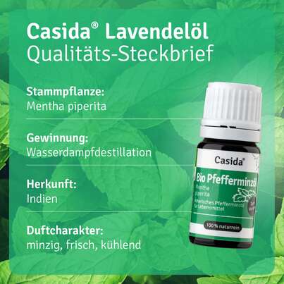 Bio Pfefferminzöl – Zum Verzehr, A-Nr.: 5898916 - 02