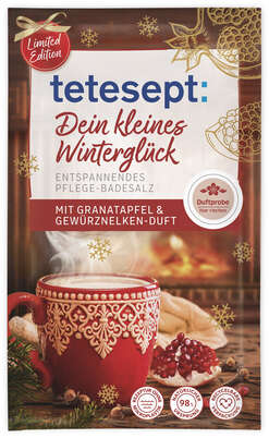 TETESEPT Badesalz Kleines Winterglück 60G, A-Nr.: 5830410 - 01