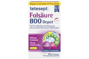 tetesept Folsäure 800 Depot Mini-Filmtabletten 60 St., A-Nr.: 5075020 - 01