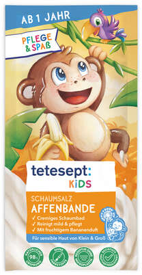 tetesept Kids Schaumsalz Affenbande 25g, A-Nr.: 5830427 - 01