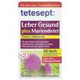 Sie sehen eine Packung tetesept Leber Gesund Mariendistel 30 Tabl., Produktbild: 01 tetesept Leber Gesund Mariendistel 30 Tabl., A-Nr.: 5075089 - 01
