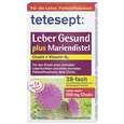 Sie sehen eine Packung tetesept Leber Gesund Mariendistel 30 Tabl., Produktbild: 02 tetesept Leber Gesund Mariendistel 30 Tabl., A-Nr.: 5075089 - 02