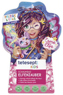 tetesept Kids Schaumbad Elfenzauber Ella Elfa 40ml, A-Nr.: 5709312 - 02
