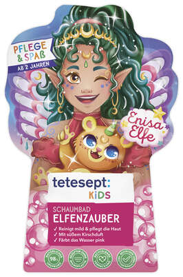 tetesept Kids Schaumbad Elfenzauber Ella Elfa 40ml, A-Nr.: 5709312 - 05