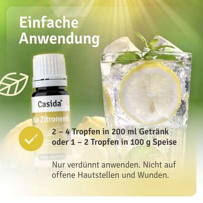 Zitronenöl Bio naturrein – Zum Verzehr innerlich, A-Nr.: 5898939 - 03