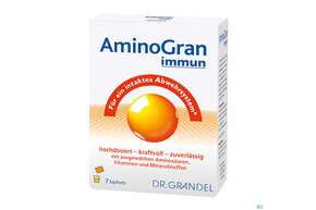 Amino Granulat Immun Briefchen Dr.grandel Nr 2198 7st, A-Nr.: 3403916 - 01