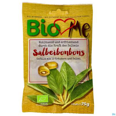 Bio Love Me Bonbons Salbei 75g, A-Nr.: 4139367 - 01