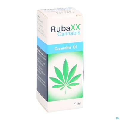 Sie sehen eine Packung Cannabis Tropfen Rubaxx 10ml, Produktbild: 03 Cannabis Tropfen Rubaxx 10ml, A-Nr.: 5209472 - 03