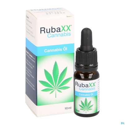 Sie sehen eine Packung Cannabis Tropfen Rubaxx 10ml, Produktbild: 05 Cannabis Tropfen Rubaxx 10ml, A-Nr.: 5209472 - 05