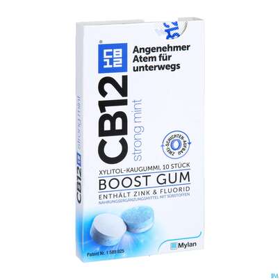Cb12 Boost Kaugummi Strong Mint 10st, A-Nr.: 4155716 - 03