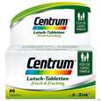 Sie sehen eine Packung Centrum Lutschtabl Frisch +fruchtig 60st, Produktbild: 03 Centrum Lutschtabl Frisch +fruchtig 60st, A-Nr.: 4084198 - 03