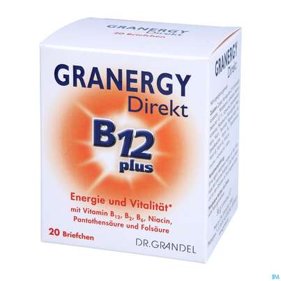Dr.grandel Granergy Direkt B12 Plus Briefchen Nr 3292 20st, A-Nr.: 4257871 - 02