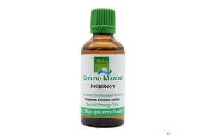 Gemmo Mazerat Heidelbeere Vaccinium Myrtillus Phytopharma 50ml, A-Nr.: 4493117 - 01